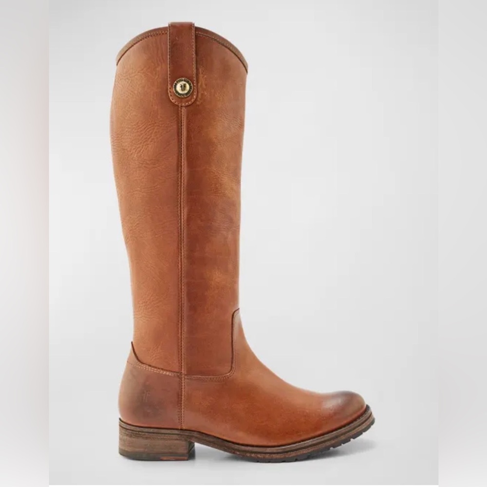 Frye Vintage Cognac Leather Western Boots Women’s 6.5
